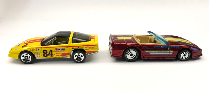 Illustration for article titled The Corvette Challenge Diecast I Never Knew I Wanted